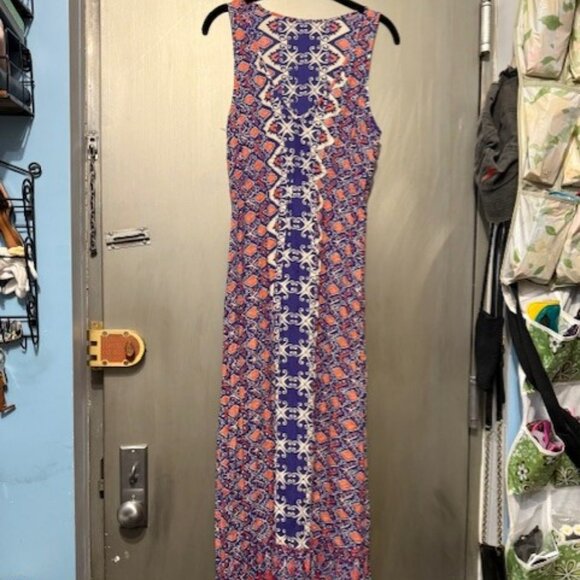 Forever 21 Dresses & Skirts - Vintage forever 21 Boho V-neck  Geographic Tribal print Maxi Dress